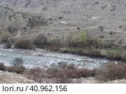 Долина реки Черек, р.Кабардино-Балкария. Стоковое фото, фотограф Светлана Ясинская / Фотобанк Лори