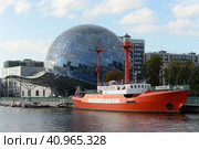 Плавучий маяк "Ирбенский" в Музее мирового океана Калининграда (2022 год). Редакционное фото, фотограф Free Wind / Фотобанк Лори