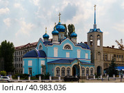 Храм святого пророка Самуила. г. Воронеж (2023 год). Редакционное фото, фотограф Владимир Шибаев / Фотобанк Лори