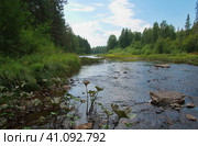 Река Юрюзань. Стоковое фото, фотограф Василий Быстрицкий / Фотобанк Лори
