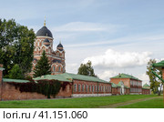 Спасо-Бородинский монастырь Можайский район Московская область (2019 год). Стоковое фото, фотограф Светлана Корнякова / Фотобанк Лори