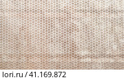 Rusty iron or alloy with special gloss, ductility, good thermal conductivity and electrical conductivity. Corrosion of metal. Metal fence or scrap metal. Brown and red rust. Recovery. Стоковое фото, фотограф Юлия Петровская / Фотобанк Лори