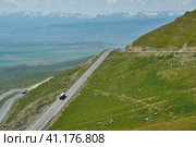 Suusamyr Valley . Kyrgyzstan. (2023 год). Стоковое фото, фотограф Александр Fanfo / Фотобанк Лори