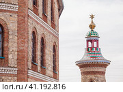 The main attraction of the city. The Temple of All Religions in Kazan.Kazan City, Republic of Tatarstan, Russia, September 2023. Редакционное фото, фотограф Photojuli / Фотобанк Лори