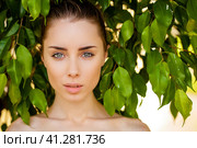 Beautiful female shoulders. Стоковое фото, фотограф Андрей Аркуша / Фотобанк Лори