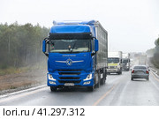 DongFeng DFH4180 GX (2023 год). Редакционное фото, фотограф Art Konovalov / Фотобанк Лори