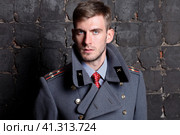 Russian military officer. Стоковое фото, фотограф Андрей Аркуша / Фотобанк Лори