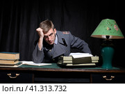 Russian military officer. Стоковое фото, фотограф Андрей Аркуша / Фотобанк Лори