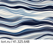 Background with black, blue and gray color and light gradient. A beautiful abstract background with texture, with stripes, waves, streaks, swirls and lines. Generated by artificial intelligence. Стоковое AI-изображение, AI-художник Юлия Петровская / Фотобанк Лори