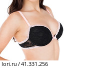 Woman breast in uplift. Стоковое фото, фотограф Андрей Аркуша / Фотобанк Лори