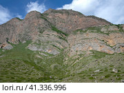 Солнечный день в горах Кабардино-Балкарии. Кавказ (2023 год). Стоковое фото, фотограф Анна Карасева / Фотобанк Лори