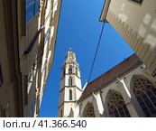 The church in the center of Vienna, Austria (2011 год). Стоковое фото, фотограф Сергей Стрелков / Фотобанк Лори