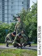 Russian Marines on Marine Corps Day. St. Petersburg (2013) Редакционное фото, фотограф Анна Кривицкая / Фотобанк Лори