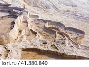 Travertines mountains of Pamukkale in Turkey. Стоковое фото, фотограф Яков Филимонов / Фотобанк Лори