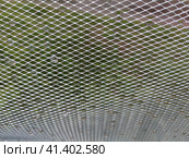 Metal diamond mesh. Стоковое фото, фотограф Andrew_Swarga / Фотобанк Лори