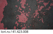 The texture of concrete. Red and white, scuff marks. Стоковое фото, фотограф Семён Прудий / Фотобанк Лори