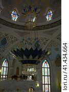 Kazan, Tatarstan, Russia - :inside the mosque kul-sharif, 2nd floor (2018 год). Редакционное фото, фотограф Анна Кривицкая / Фотобанк Лори