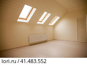 Attic in a luxury house. Стоковое фото, фотограф Андрей Аркуша / Фотобанк Лори