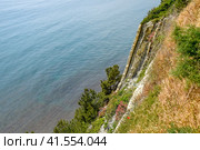 Seascape, view from the cliff, Tsemes bay. Стоковое фото, фотограф Леонид Еремейчук / Фотобанк Лори