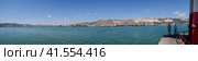 Panorama Tsemes Bay Novorossiysk port city. Стоковое фото, фотограф Леонид Еремейчук / Фотобанк Лори