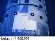 Simulators of surgical operations and suturing, a training robotic complex for teaching medicine. Стоковое фото, фотограф Андрей Журавлев / Фотобанк Лори