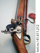 Russian soldier's rifle of the 19th century of the Napoleonic Wars. Стоковое фото, фотограф Андрей Журавлев / Фотобанк Лори