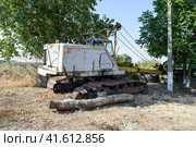 Old quarry near the dragline. Стоковое фото, фотограф Леонид Еремейчук / Фотобанк Лори