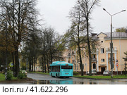 Проспект Ленина в Обнинске (2023 год). Редакционное фото, фотограф Иван Дуплик / Фотобанк Лори
