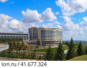 Отель Hilton Garden Inn в Уфе (2023 год). Редакционное фото, фотограф Римма Тельнова / Фотобанк Лори
