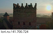 Old fortress in Lutsk (2023 год). Стоковое видео, видеограф Артем Лукин / Фотобанк Лори