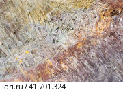 Фотография разноцветных камней скального выхода в качестве фона. Close-up relief of the rocks. Стоковое фото, фотограф Татьяна Д / Фотобанк Лори