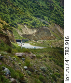 Taldyk Pass, 3615 m, Pamir Highway. Kyrgyzstan. (2023 год). Стоковое фото, фотограф Александр Fanfo / Фотобанк Лори