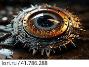 Fairy Tale Talisman of Vision: Pierce Darkness and Matter. Стоковое AI-изображение, AI-художник Юрий Поздников / Фотобанк Лори