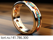 Fabulous Invisibility Ring: The Power of Penetration and Stealth. Стоковое AI-изображение, AI-художник Юрий Поздников / Фотобанк Лори