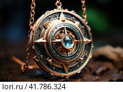The amulet of immortality and invulnerability is a source of eternal life and strength. Стоковое AI-изображение, AI-художник Юрий Поздников / Фотобанк Лори