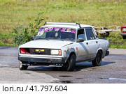 VAZ-2105 Zhiguli (2023 год). Редакционное фото, фотограф Art Konovalov / Фотобанк Лори