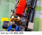 Tunnel of particle accelerator. Стоковое фото, фотограф Яков Филимонов / Фотобанк Лори