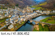French medieval village Estaing. Стоковое фото, фотограф Яков Филимонов / Фотобанк Лори