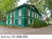 Дом-музей Ф.М. Достоевского. Старая Русса, Новгородская область (2020 год). Редакционное фото, фотограф Александр Щепин / Фотобанк Лори