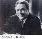 Леонид Ильич Брежнев (1906-1982). До снятия Н.С. Хрущева меньше месяца. Сентябрь 1964 года. Редакционное фото, фотограф Сергей Елизарьев / Фотобанк Лори