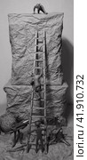 Челосы лезут на скалу (2023 год). Редакционное фото, фотограф Камиль Гумеров / Фотобанк Лори