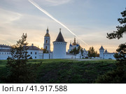 Тобольск.Тобольский кремль на закате (2023 год). Редакционное фото, фотограф Литвяк Игорь / Фотобанк Лори