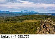 Mount Yamantau, the highest peak of the South Urals Bashkortostan Russia. Стоковое фото, фотограф Акиньшин Владимир / Фотобанк Лори
