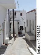 The streets of the town of Chora (Northern Sporades, Skyros island, Greece) (2022 год). Стоковое фото, фотограф Татьяна Ляпи / Фотобанк Лори