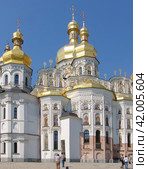 Украина. Киев. Успенский собор. Свято-Успенская Киево-Печерская лавра. Стоковое фото, фотограф Ерохин Дмитрий Викторович / Фотобанк Лори