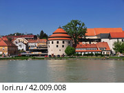 Judgement Tower in Maribor, Slovenia (2018 год). Стоковое фото, фотограф Сергей Стрелков / Фотобанк Лори