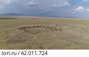 Exploring the Enigmatic Khakassia Barrow Unveiling the Secrets of an Ancient Civilization. Стоковое видео, видеограф Данил Руденко / Фотобанк Лори