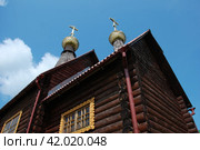 Церковь иконы Божией Матери "Утоли моя Печали" в Александро-Невском монастыре в Маклакове Талдомского района Московской области (2011 год). Стоковое фото, фотограф lana1501 / Фотобанк Лори