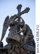 Monument to the Millennium of Russia (2022 год). Стоковое фото, фотограф Юлия Бабкина / Фотобанк Лори