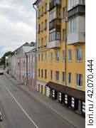 Tver, view to the embankment of Stepan Razin (2023 год). Стоковое фото, фотограф Ольга Остроухова / Фотобанк Лори